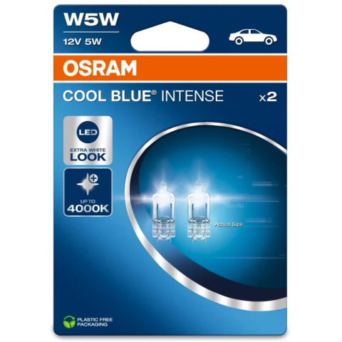 ŻARÓWKI OSRAM W5W COOL BLUE INTENSE 4000K ŻARÓWKI OSRAM W5W COOL BLUE INTENSE 4000K
