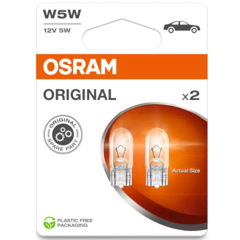 ŻARÓWKI OSRAM W5W ORIGINAL ŻARÓWKI OSRAM W5W ORIGINAL