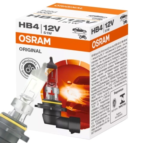 ŻARÓWKA OSRAM HB4 ORIGINAL ŻARÓWKA OSRAM HB4 ORIGINAL