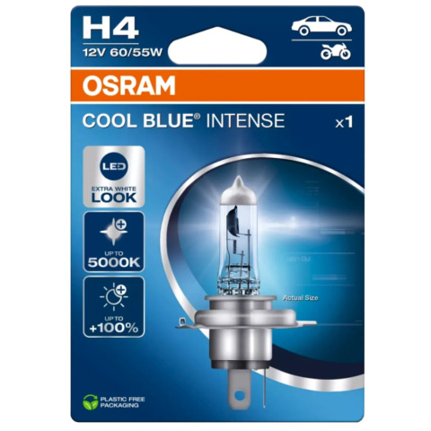 ŻARÓWKA OSRAM H4 COOL BLUE INTENSE 5000K