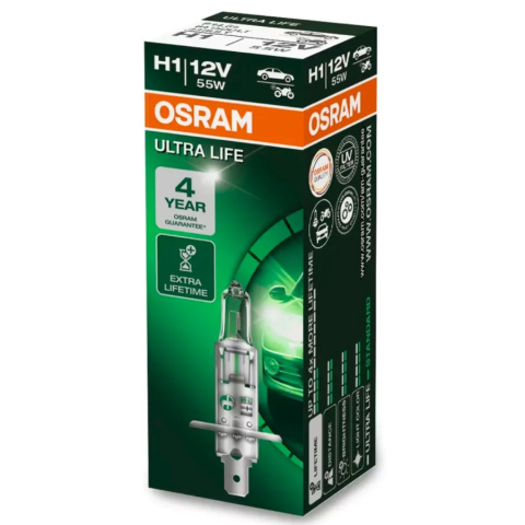 ŻARÓWKA OSRAM H1 ULTRA LIFE ŻARÓWKA OSRAM H1 ULTRA LIFE