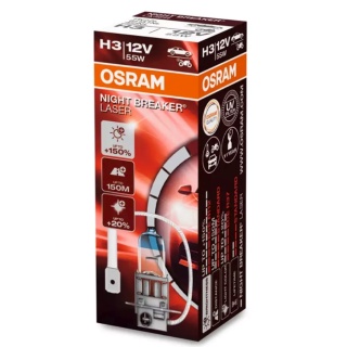 ŻARÓWKA OSRAM H3 NIGHT BREAKER LASER +150%