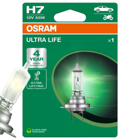 ŻARÓWKA OSRAM H7 ULTRA LIFE ŻARÓWKA OSRAM H7 ULTRA LIFE