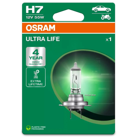 ŻARÓWKA OSRAM H7 ULTRA LIFE ŻARÓWKA OSRAM H7 ULTRA LIFE