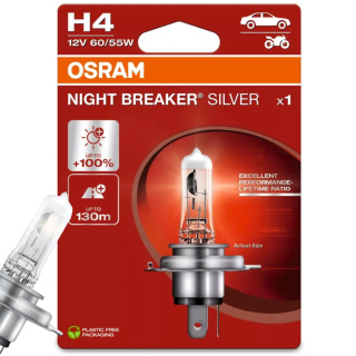 ŻARÓWKA OSRAM H4 NIGHT BREAKER SILVER