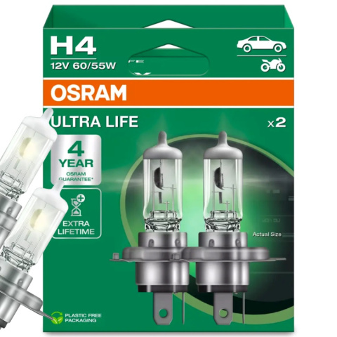 ŻARÓWKI OSRAM H4 ULTRA LIFE DUOPACK ŻARÓWKI OSRAM H4 ULTRA LIFE DUOPACK