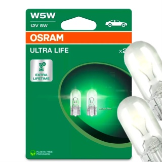 ŻARÓWKI OSRAM W5W ULTRA LIFE