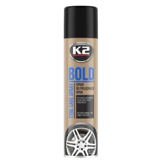 K2 BOLD SPRAY DO NABŁYSZCZANIA I PIELĘGNACJI OPON
