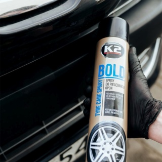 K2 BOLD SPRAY DO NABŁYSZCZANIA I PIELĘGNACJI OPON