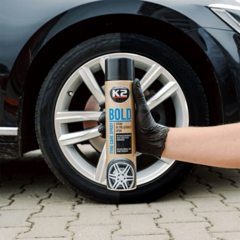 K2 BOLD SPRAY DO NABŁYSZCZANIA I PIELĘGNACJI OPON