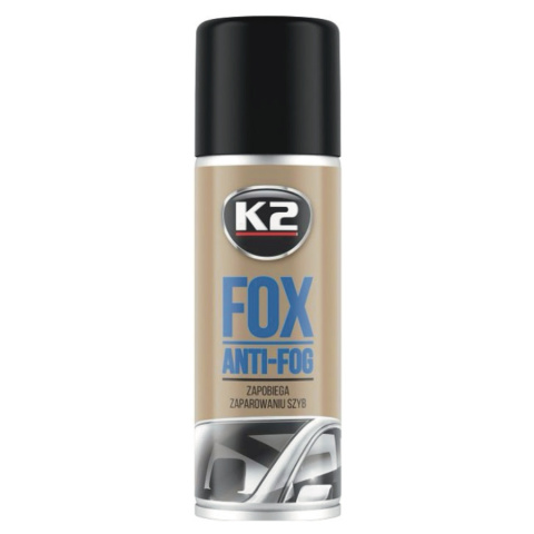 K2 FOX ŚRODEK ZAPOBIEGAJACY PAROWANIU SZYB W SPRAYU K2 FOX ŚRODEK ZAPOBIEGAJACY PAROWANIU SZYB W SPRAYU