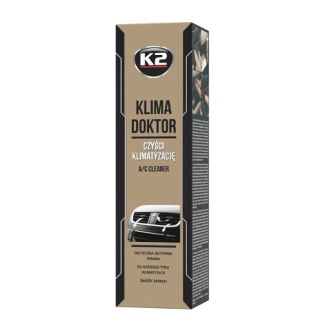 K2 KLIMA DOCTOR PIANKA DO CZYSZCZENIA KLIMATYZACJI K2 KLIMA DOCTOR PIANKA DO CZYSZCZENIA KLIMATYZACJI