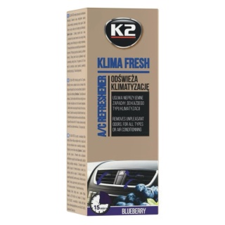 K2 KLIMA FRESH BLUEBERRY ODŚWIEŻA KLIMATYZACJĘ