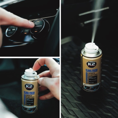 K2 KLIMA FRESH NEW CAR ODŚWIEŻA KLIMATYZACJĘ K2 KLIMA FRESH NEW CAR ODŚWIEŻA KLIMATYZACJĘ