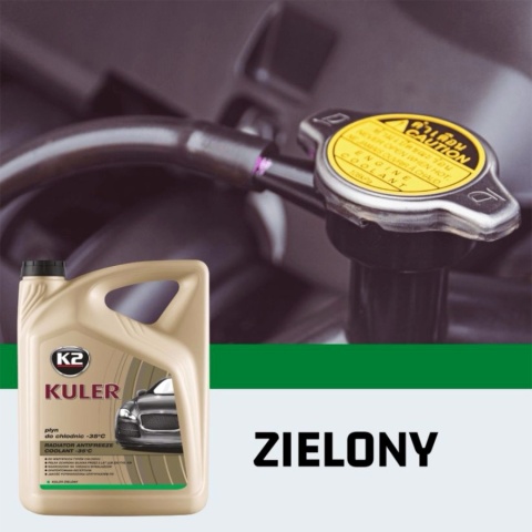 K2 KULER PŁYN CHŁODNICZY ZIELONY 1L K2 KULER PŁYN CHŁODNICZY ZIELONY 1L