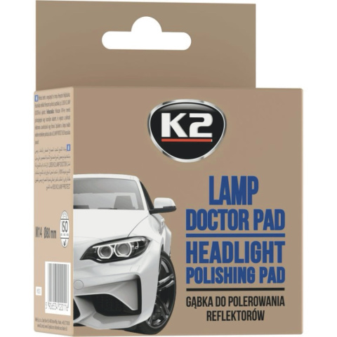 K2 LAMP PAD GĄBKA DO POLEROWANIA REFLEKTORÓW K2 LAMP PAD GĄBKA DO POLEROWANIA REFLEKTORÓW
