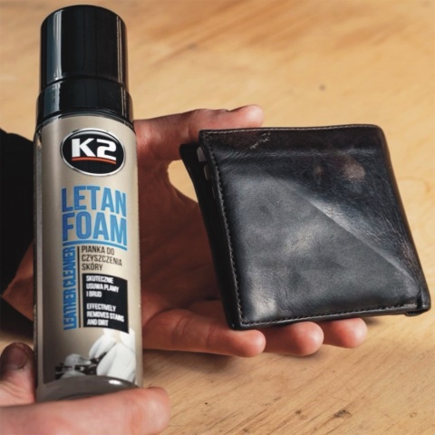 K2 LETAN FOAM PIANKA DO CZYSZCZENIA TAPICERKI SKÓRZANEJ K2 LETAN FOAM PIANKA DO CZYSZCZENIA TAPICERKI SKÓRZANEJ