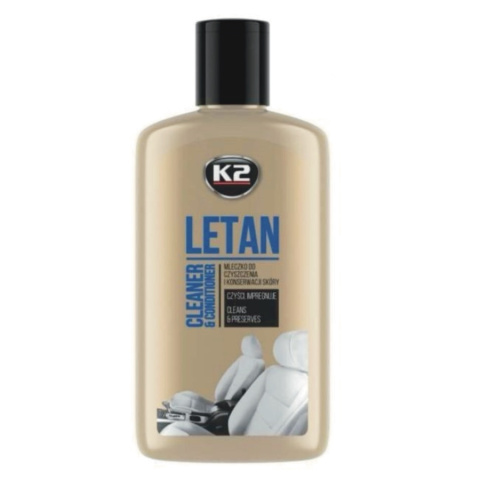 K2 LETAN MLECZKO DO CZYSZCZENIA TAPICERKI SKÓRZANEJ K2 LETAN MLECZKO DO CZYSZCZENIA TAPICERKI SKÓRZANEJ