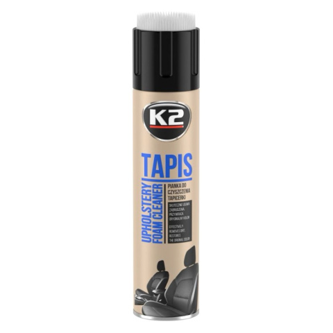 K2 TAPIS SPRAY ZE SZCZOTKĄ DO CZYSZCZENIA TAPICERKI MATERIAŁOWEJ K2 TAPIS SPRAY ZE SZCZOTKĄ DO CZYSZCZENIA TAPICERKI MATERIAŁOWEJ