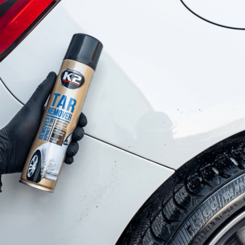 K2 TAR REMOVER SPRAY DO USUWANIA SMOŁY, NAKLEJEK, ŻYWICY ORAZ ASFALTU Z KAROSERII K2 TAR REMOVER SPRAY DO USUWANIA SMOŁY, NAKLEJEK, ŻYWICY ORAZ ASFALTU Z KAROSERII