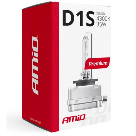 ŻARNIK AMIO D1S 4300K PREMIUM ŻARNIK AMIO D1S 4300K PREMIUM