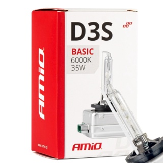 ŻARNIK AMIO D3S 6000K BASIC