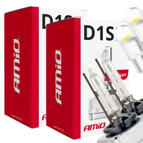 ŻARNIKI AMIO D1S 4300K PREMIUM + ŻARÓWKI AMIO LED W5W ŻARNIKI AMIO D1S 4300K PREMIUM + ŻARÓWKI AMIO LED W5W