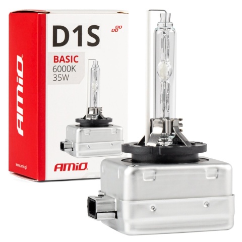 ŻARNIKI AMIO D1S 6000K BASIC + ŻARÓWKI AMIO LED W5W ŻARNIKI AMIO D1S 6000K BASIC + ŻARÓWKI AMIO LED W5W