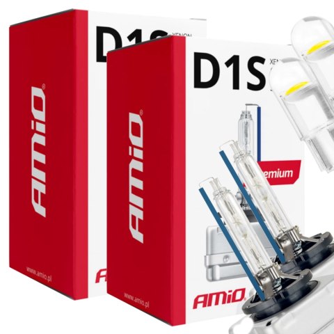 ŻARNIKI AMIO D1S 8000K PREMIUM + ŻARÓWKI AMIO LED W5W ŻARNIKI AMIO D1S 8000K PREMIUM + ŻARÓWKI AMIO LED W5W