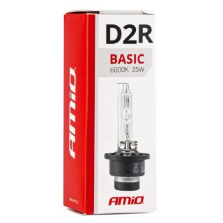 ŻARNIKI AMIO D2R 6000K BASIC + ŻARÓWKI AMIO LED W5W