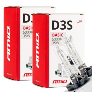 ŻARNIKI AMIO D3S 6000K BASIC