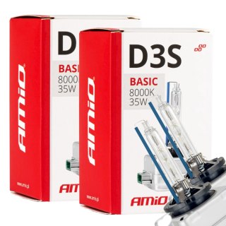 ŻARNIKI AMIO D3S 8000K BASIC