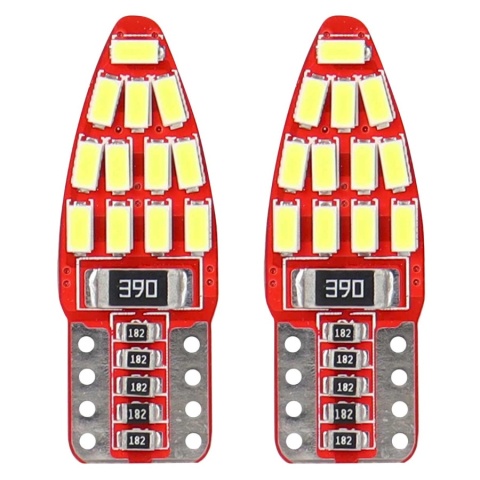 ŻARÓWKI AMIO LED W5W 24SMD 3014 CANBUS