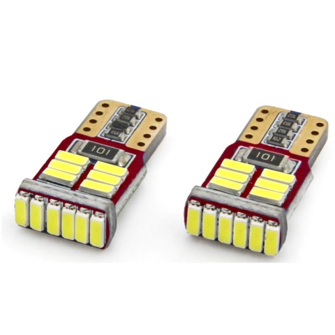 ŻARÓWKI AMIO LED W5W 18SMD 4014 CANBUS ŻARÓWKI AMIO LED W5W 18SMD 4014 CANBUS