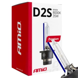 ŻARNIK AMIO D2S 8000K PREMIUM