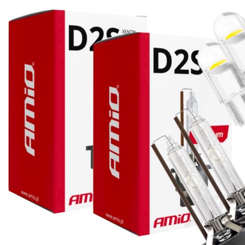 ŻARNIKI AMIO D2S 4300K PREMIUM + ŻARÓWKI AMIO LED W5W ŻARNIKI AMIO D2S 4300K PREMIUM + ŻARÓWKI AMIO LED W5W