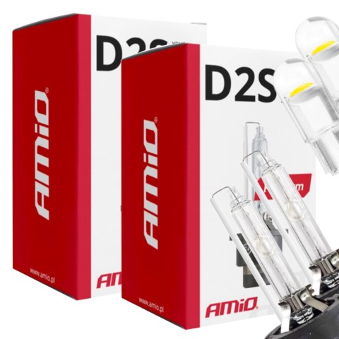 ŻARNIKI AMIO D2S 6000K PREMIUM + ŻARÓWKI AMIO LED W5W ŻARNIKI AMIO D2S 6000K PREMIUM + ŻARÓWKI AMIO LED W5W