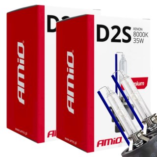 ŻARNIKI AMIO D2S 8000K PREMIUM