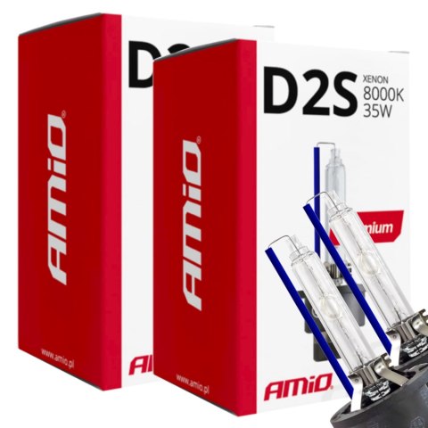 ŻARNIKI AMIO D2S 8000K PREMIUM ŻARNIKI AMIO D2S 8000K PREMIUM