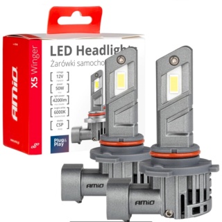 ŻARÓWKI LED AMIO HB3 SERIA X5