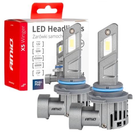 ŻARÓWKI LED AMIO HB4 SERIA X5