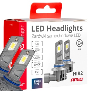 ŻARÓWKI LED AMIO HIR2 SERIA X5