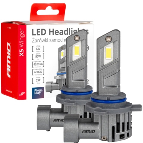 ŻARÓWKI LED AMIO HIR2 SERIA X5 ŻARÓWKI LED AMIO HIR2 SERIA X5