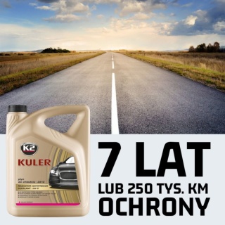 K2 KULER PŁYN CHŁODNICZY RÓŻOWY 5L