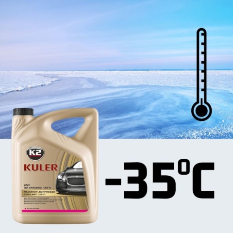 K2 KULER PŁYN CHŁODNICZY RÓŻOWY 5L K2 KULER PŁYN CHŁODNICZY RÓŻOWY 5L