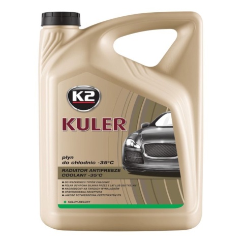 K2 KULER PŁYN CHŁODNICZY ZIELONY 5L K2 KULER PŁYN CHŁODNICZY ZIELONY 5L