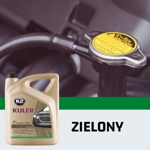 K2 KULER PŁYN CHŁODNICZY ZIELONY 5L K2 KULER PŁYN CHŁODNICZY ZIELONY 5L