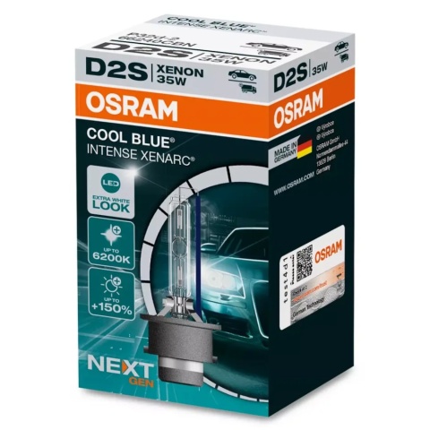 ŻARNIK OSRAM D2S 6200K COOL BLUE INTENSE XENARC NEXT GEN ŻARNIK OSRAM D2S 6200K COOL BLUE INTENSE XENARC NEXT GEN