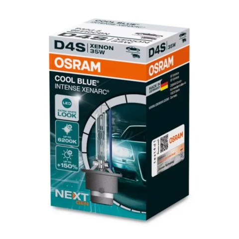 ŻARNIK OSRAM D4S 6200K COOL BLUE INTENSE XENARC NEXT GEN ŻARNIK OSRAM D4S 6200K COOL BLUE INTENSE XENARC NEXT GEN