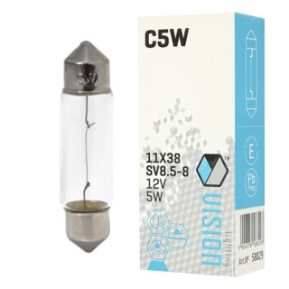ŻARÓWKA VISION C5W 11X43 12V 5W SV8.5
